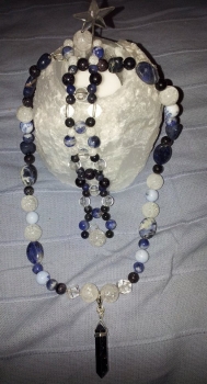 BLAUE SPITZE - SCHMUCK-SET