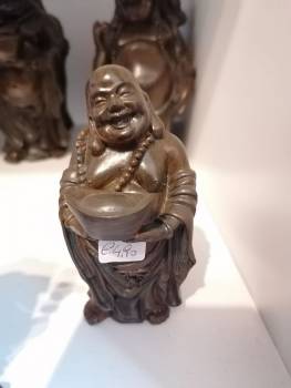 STEHENDER KLEINER CHINESISCHER BUDDHA