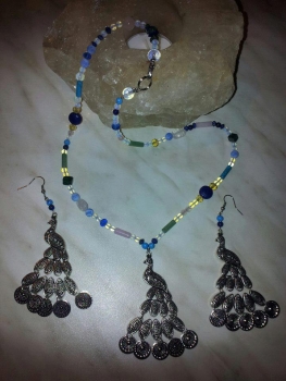 PFAU-SCHMUCK-SET